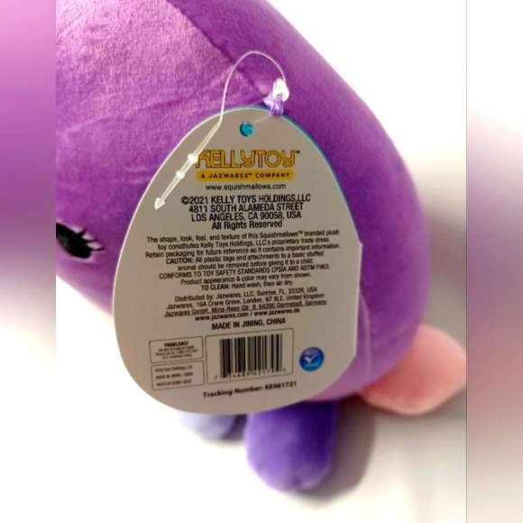 Squishmallows Violet The Octopus 8" NWT - Picture 6 of 7
